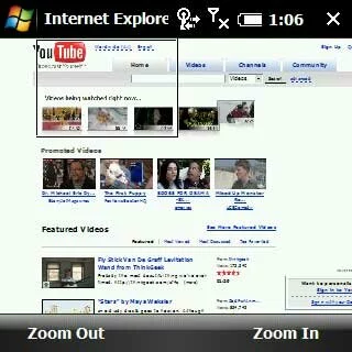 Мобильный Internet Explorer 6