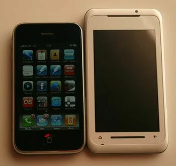 Toshiba TG01 и iPhone