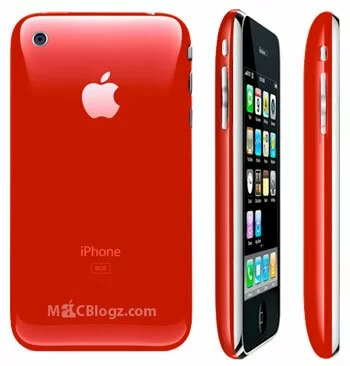 Красный iPhone 3G