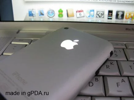 Моддинг iPhone — подсветка логотипа яблока