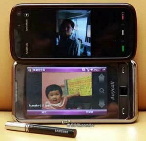 Nokia 5800 и Samsung i900 WiTu