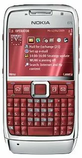 Nokia E71 Red (красный)