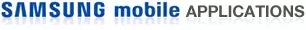 Логотип Samsung Mobile Applications