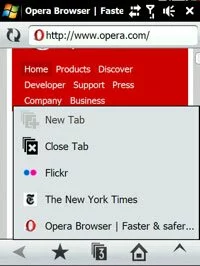 Opera Mobile 9.7