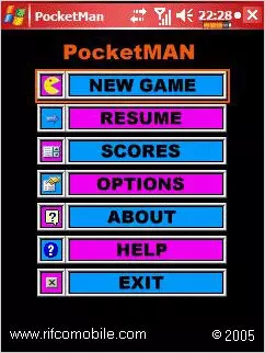 PocketMan — игра для КПК и коммуникаторов