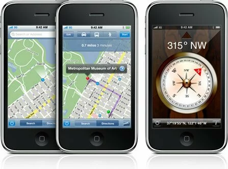 Цифровой компас в iPhone 3G S