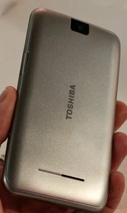Toshiba TG02 — вид сзади