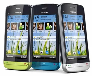 Разноцветная Nokia C5-03