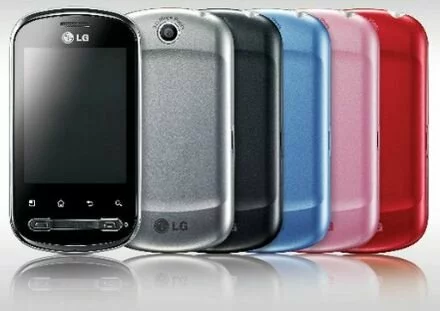 LG Optimus Me (P350) в разных цветах